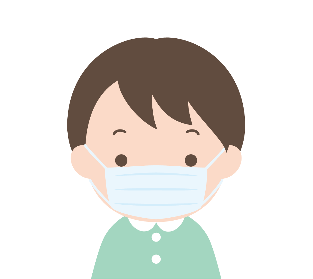 マスク姿の男の子 高品質の無料イラスト素材集のイラサポフリー