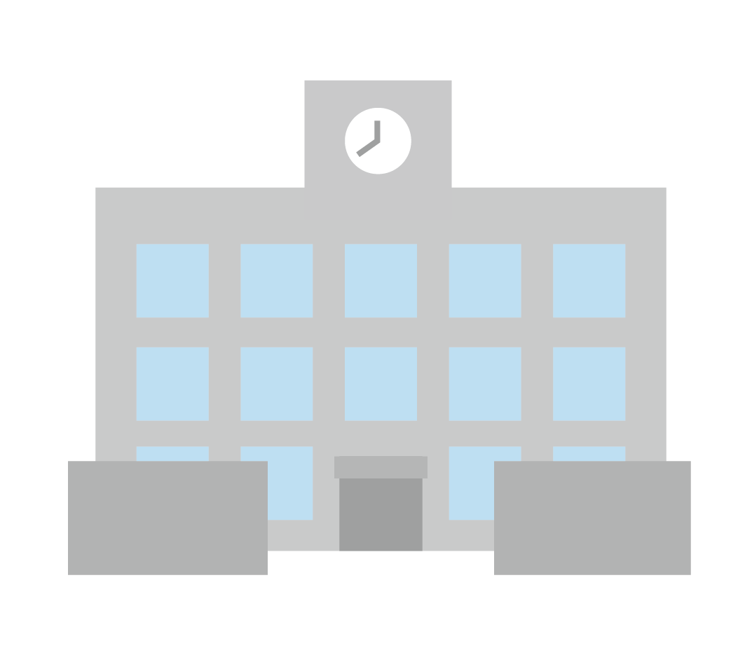 校舎 高品質の無料イラスト素材集のイラサポフリー