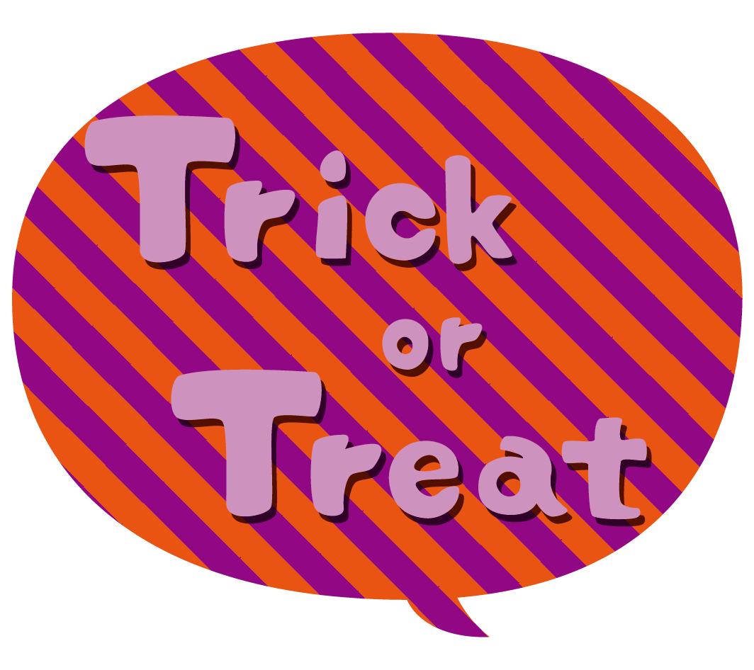 Trick Or Treat 文字 のイラスト 高品質の無料イラスト素材集のイラサポフリー