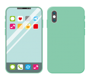 スマートフォン（グリーン）アイコン有