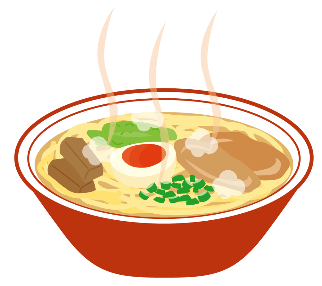 ラーメンのイラスト