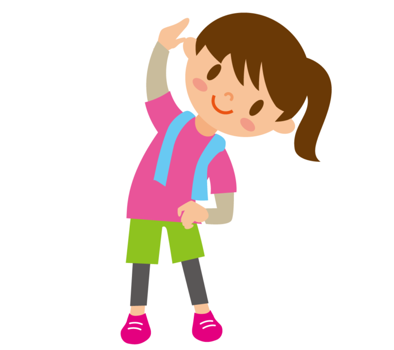 運動する女の人のイラスト | 高品質の無料イラスト素材集のイラサポフリー