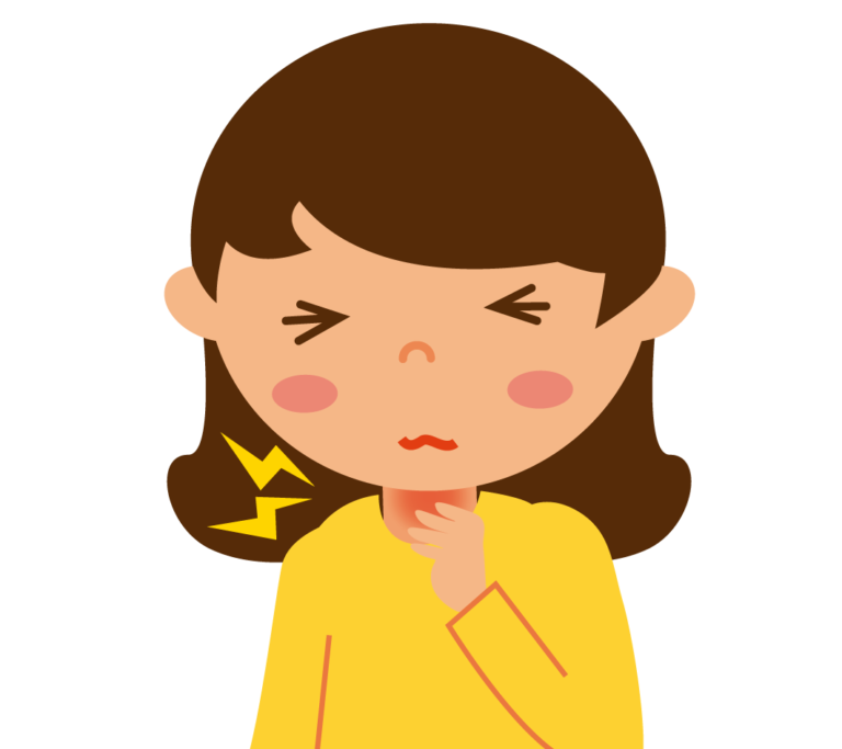 初期症状:喉の痛みのイラスト 高品質の無料イラスト素材集のイラサポフリー 初期症状:喉の痛みのイラスト 高品質の無料イラスト素材集のイラサポフリー