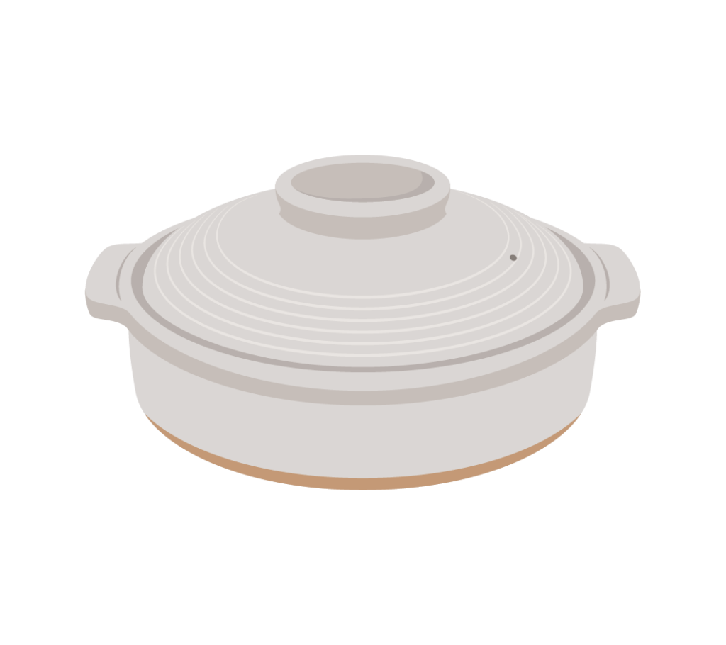 土鍋のイラスト | 高品質の無料イラスト素材集のイラサポフリー