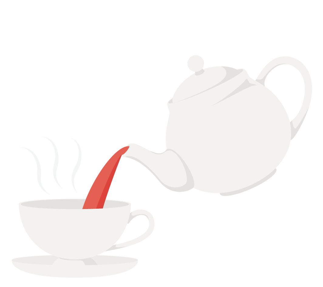 紅茶をカップに注ぐイラスト 高品質の無料イラスト素材集のイラサポフリー
