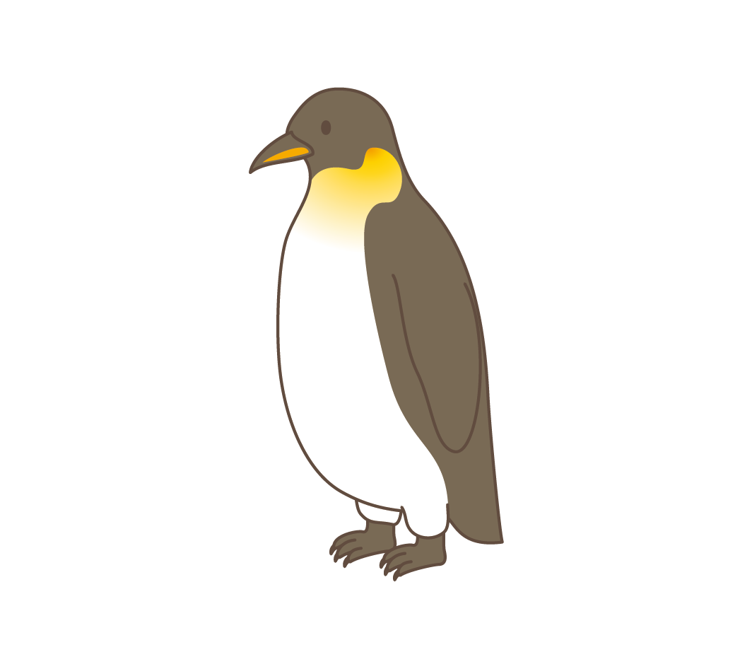 コウテイペンギンのイラスト 高品質の無料イラスト素材集のイラサポフリー
